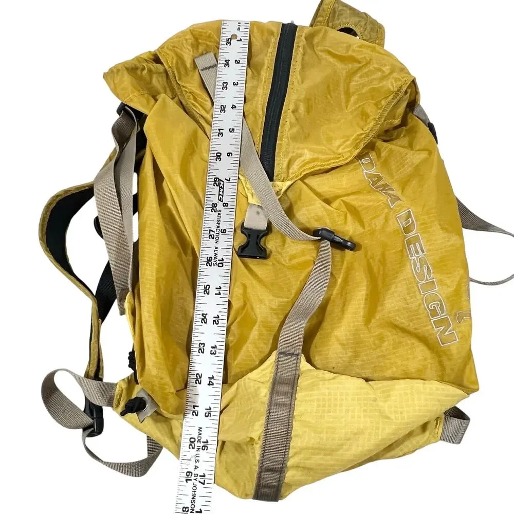 Dana Design Kompressor Packable Daypack Backpack Yellow Lightweight